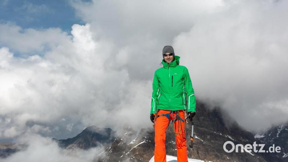 Der Gipfelgrat Pequeno Alamayo. Bild: Philipp Jander