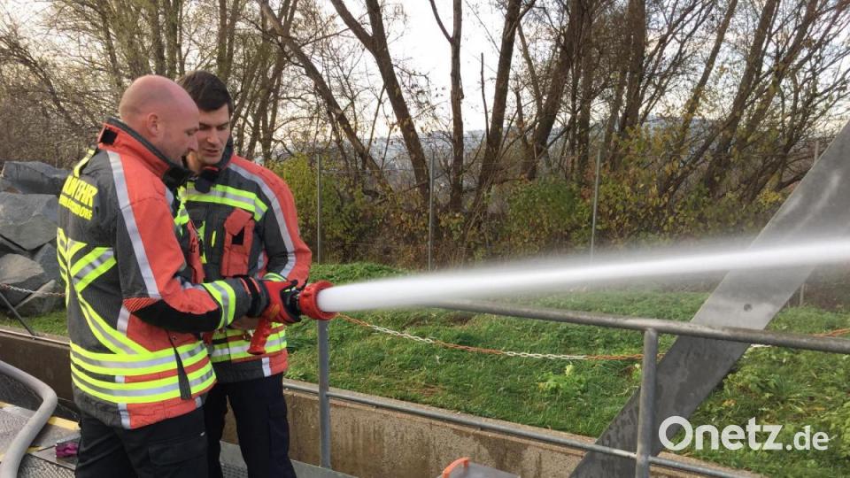 Wasser marsch: Natürlich werden alle Funktionen auch ausprobiert. Bild: eik
