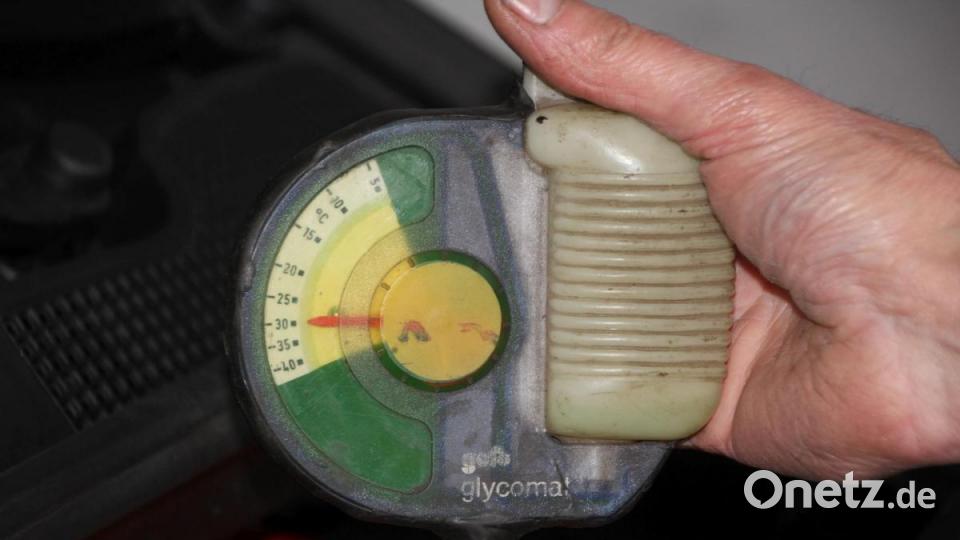 Dieses Auto hat Frostschutz bis minus 30 Grad Celsius. Bild: Konrad Rosner