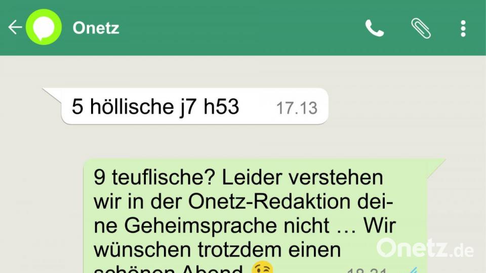 Immer wieder erreichen die Online-Redaktion Nachrichten per Whatsapp, die eigentlich für jemand anderen gedacht waren. Bild: nt/az