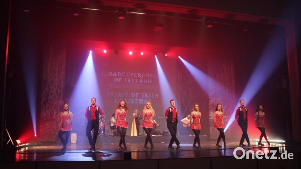Die &quot;Danceperados&quot; zeigten tolle Tanzaufführungen zu irischer Musik. Bild: sne