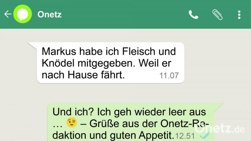 Immer wieder erreichen die Online-Redaktion Nachrichten per Whatsapp, die eigentlich für jemand anderen gedacht waren. Bild: nt/az