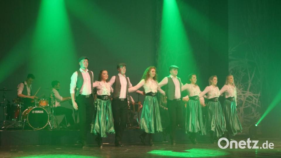 Die &quot;Danceperados&quot; zeigen tolle Tanzaufführungen zu irischer Musik. Bild: sne