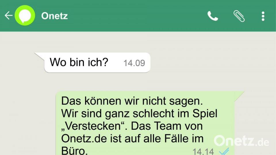 Immer wieder erreichen die Online-Redaktion Nachrichten per Whatsapp, die eigentlich für jemand anderen gedacht waren. Bild: nt/az