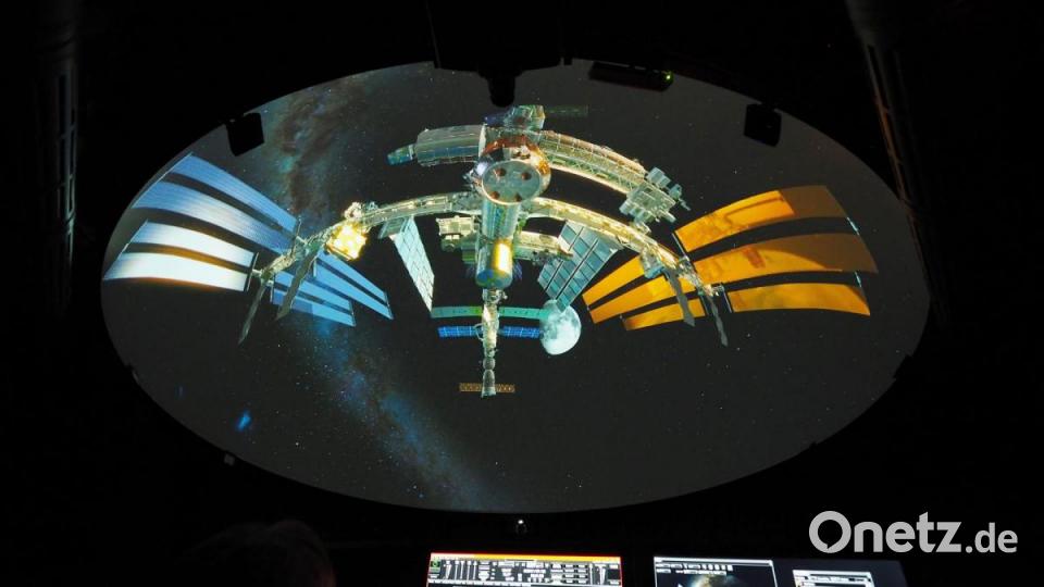 Exklusiver Blick: So sieht das neue Planetarium in Ursensollen aus. Bild: upl