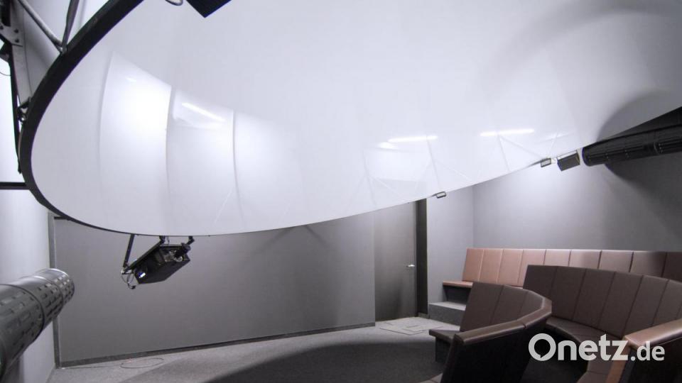 Exklusiver Blick: So sieht das neue Planetarium in Ursensollen aus. Bild: upl