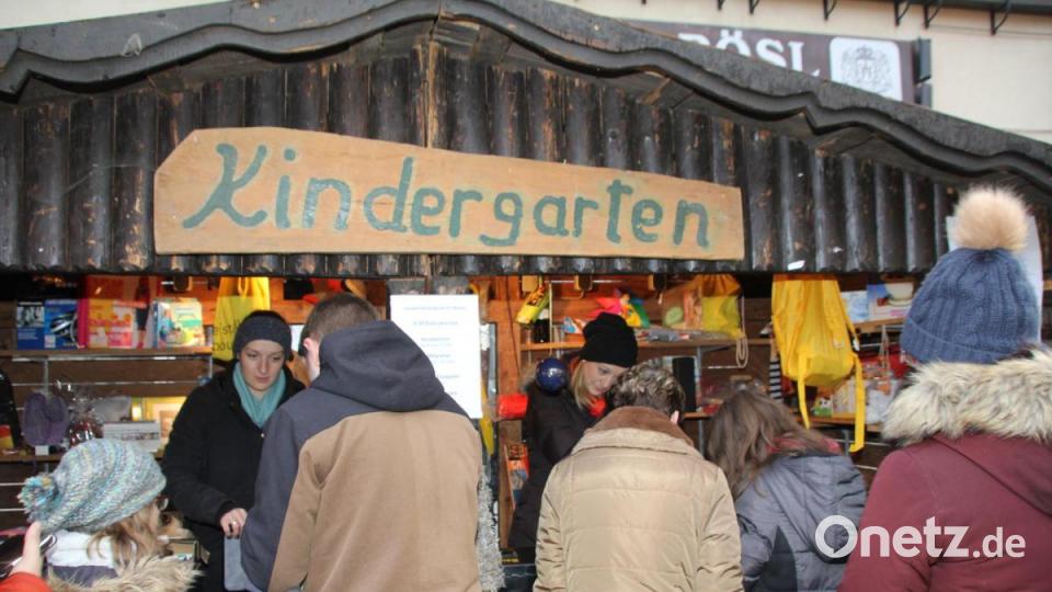 Am Stand des Kindergartens gab es tolle Preise zu gewinnen. Bild: frd