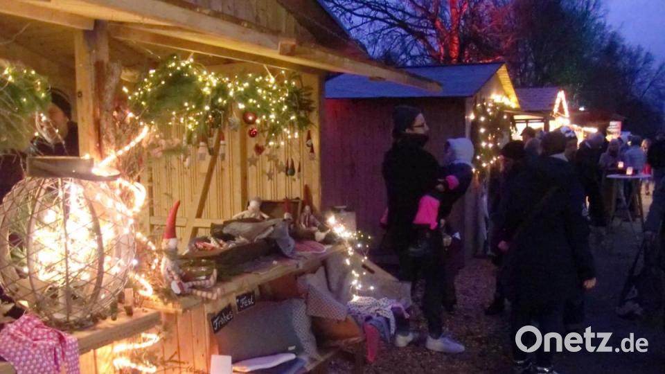Lichterglanz und besinnliche Stimmung. Bild: aub
