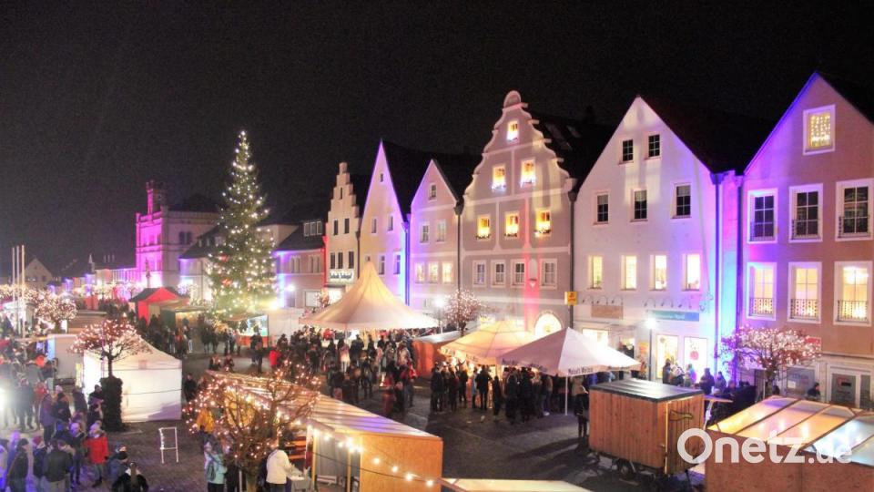 Candlelight-Shopping in Kemnath 2019 Bild: stg