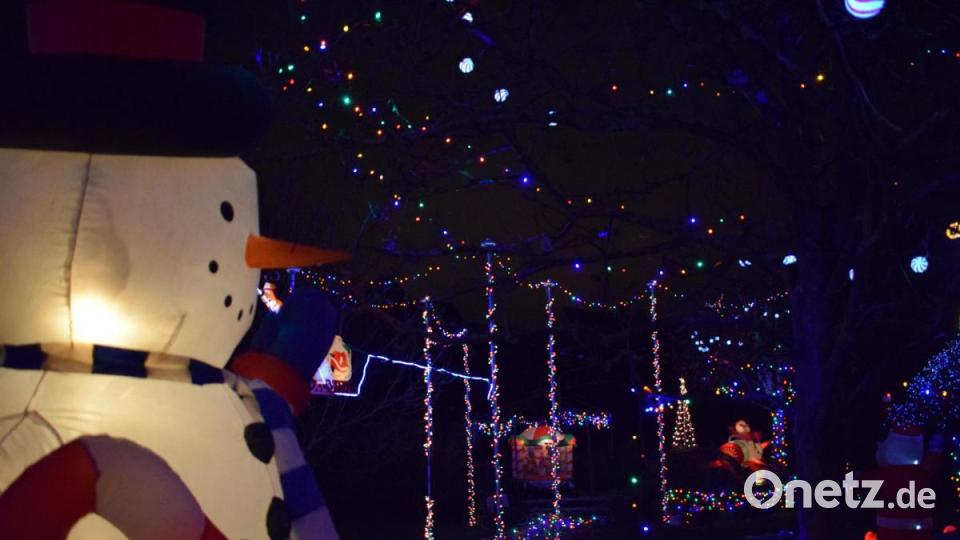 Haus und Garten als Gesamtkunstwerk: Das Anwesen der Familie Biederman in Erbendorf. Bild: szl