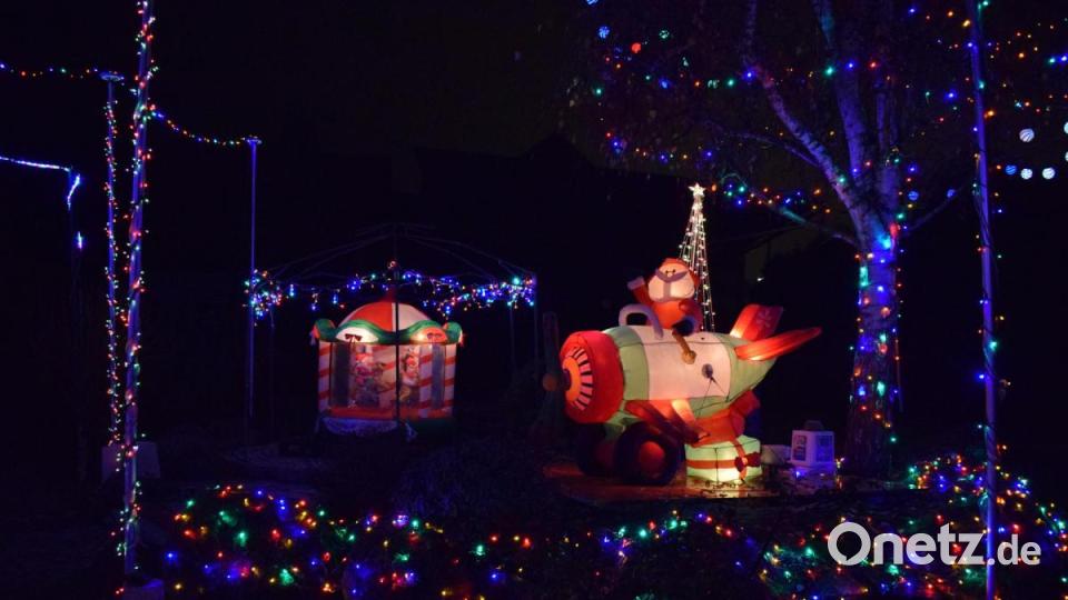 Haus und Garten als Gesamtkunstwerk: Das Anwesen der Familie Biederman in Erbendorf. Bild: szl