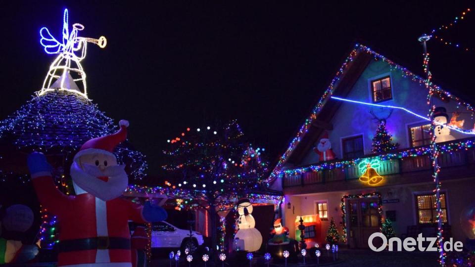Haus und Garten als Gesamtkunstwerk: Das Anwesen der Familie Biederman in Erbendorf. Bild: szl