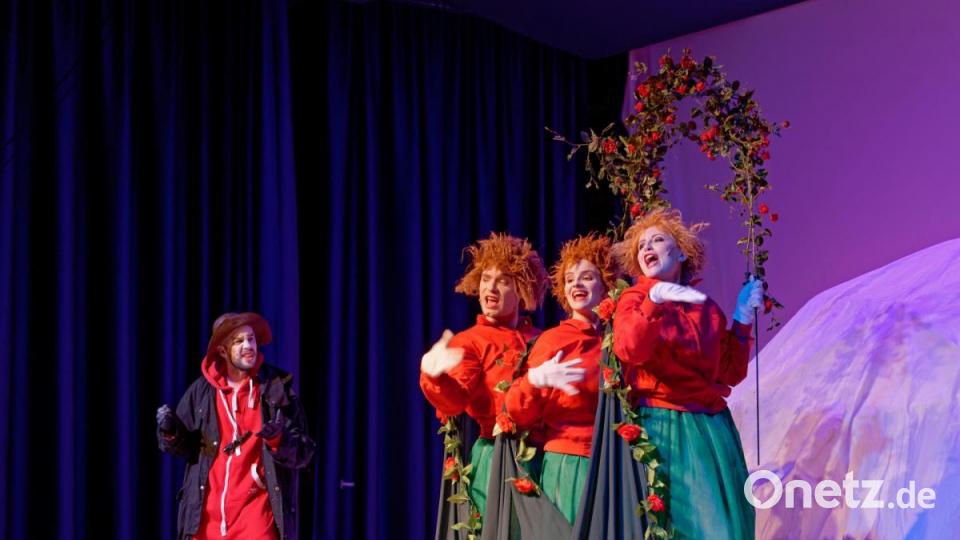 Das Münchener Agon-Theater liefert im Kettelerhaus eine Schneekönigin für die ganze Familie ab. Bild: tr