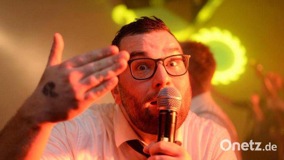 Die Funky Blues Rabbits feierten ihren 16. Bandgeburtstag im Casino-Saal in Amberg mit vielen Gästen. Bild: Andreas Brückmann