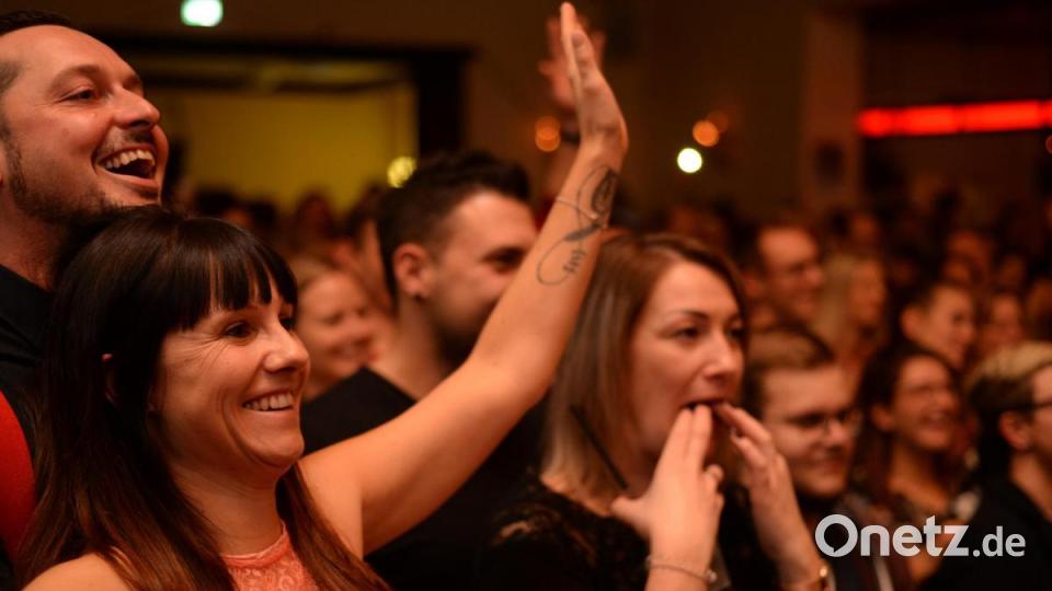 Die Funky Blues Rabbits feierten ihren 16. Bandgeburtstag im Casino-Saal in Amberg mit vielen Gästen. Bild: Andreas Brückmann