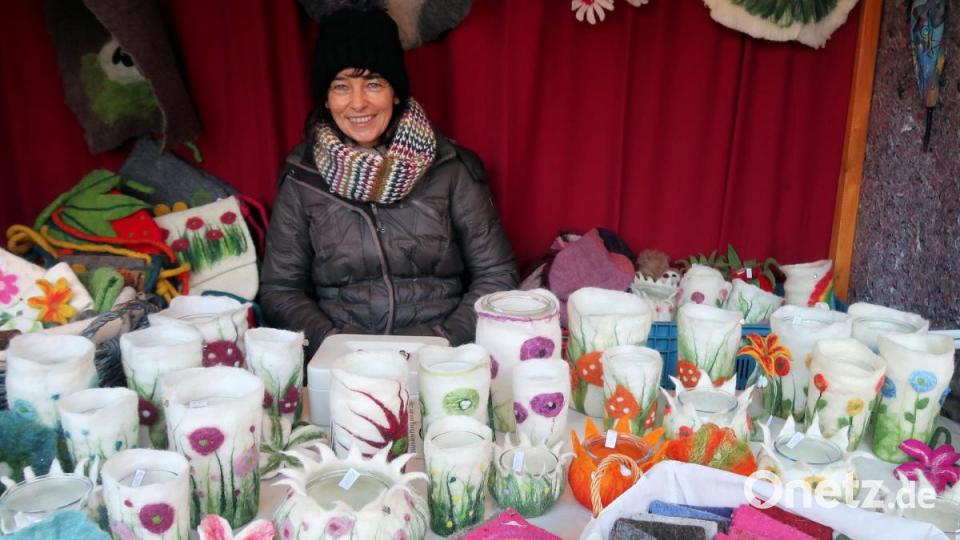 Angeboten wurden auch verschiedene Filzwaren. Bild: bsc