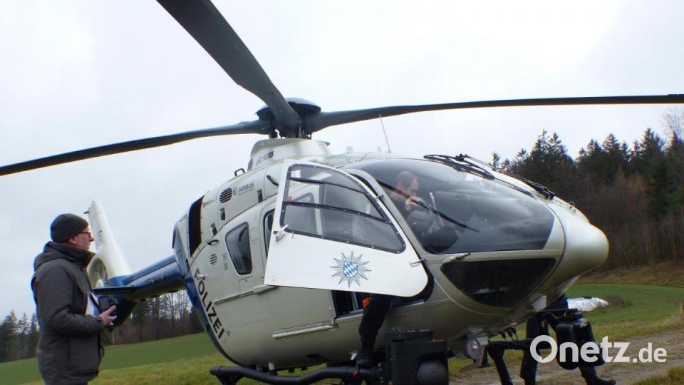Zunächst war nicht klar, ob der Hubschrauber fliegen könnte. Es herrschten schlechtes Wetter und Nebel. Bild: anv