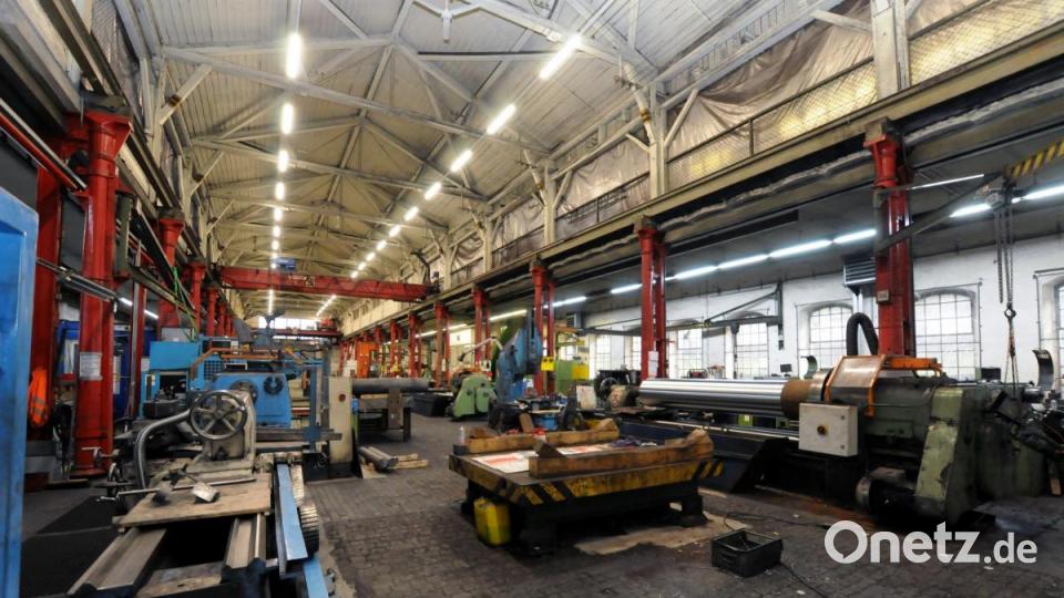 Der Abbruch des Stahlwerks Maxhütte schreitet voran. Bild: Stephan Huber