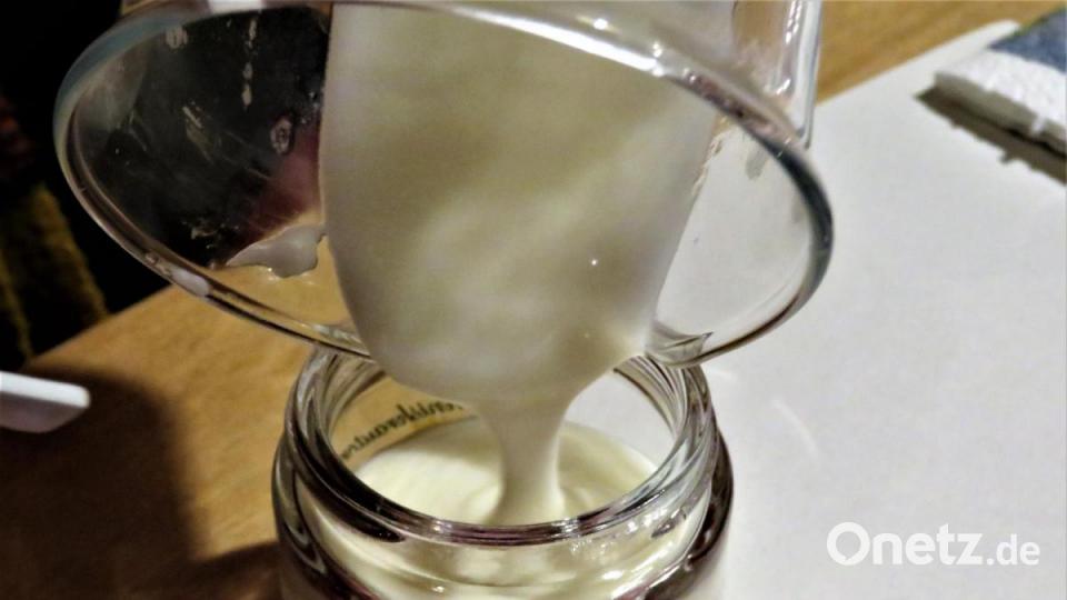 Wie Sahne, ist aber eine feine Gänseblümchencreme mit der Duftnote Bergamotte. Bild: ubb