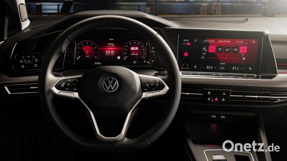 Golf 8 digitale Innovationen. Bild: Volkswagen