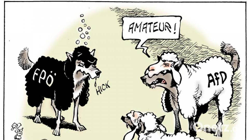 Auch Karikaturist Jürgen Tomicek blickt auf das Jahr 2019 zurück Bild: Jürgen Tomicek