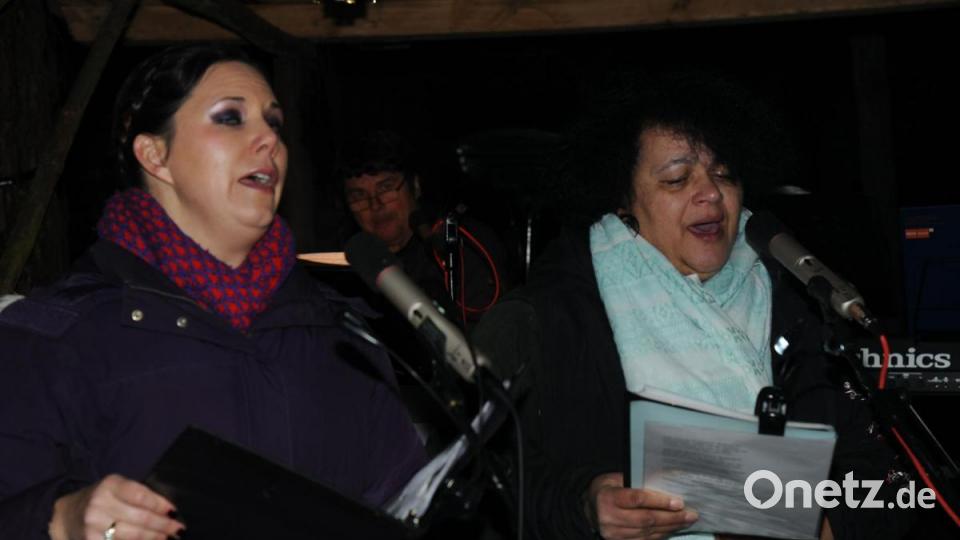 Zwei Stimmen fürs Herz: Ramona Fink und Eleanore Nemeth-Patton. Bild: gf