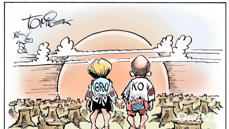 Auch Karikaturist Jürgen Tomicek blickt auf das Jahr 2019 zurück Bild: Jürgen Tomicek