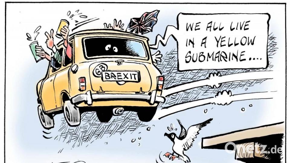 Auch Karikaturist Jürgen Tomicek blickt auf das Jahr 2019 zurück Bild: Jürgen Tomicek