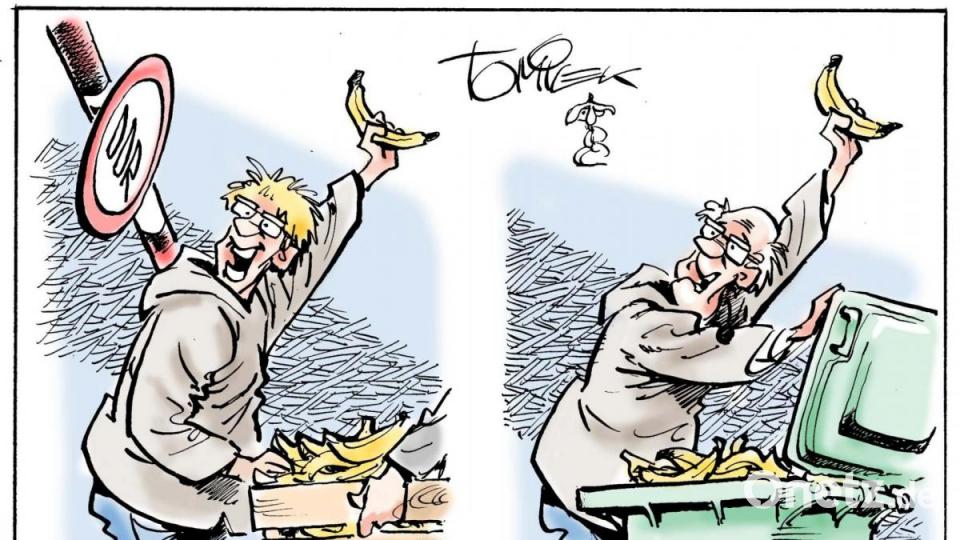 Auch Karikaturist Jürgen Tomicek blickt auf das Jahr 2019 zurück Bild: Jürgen Tomicek