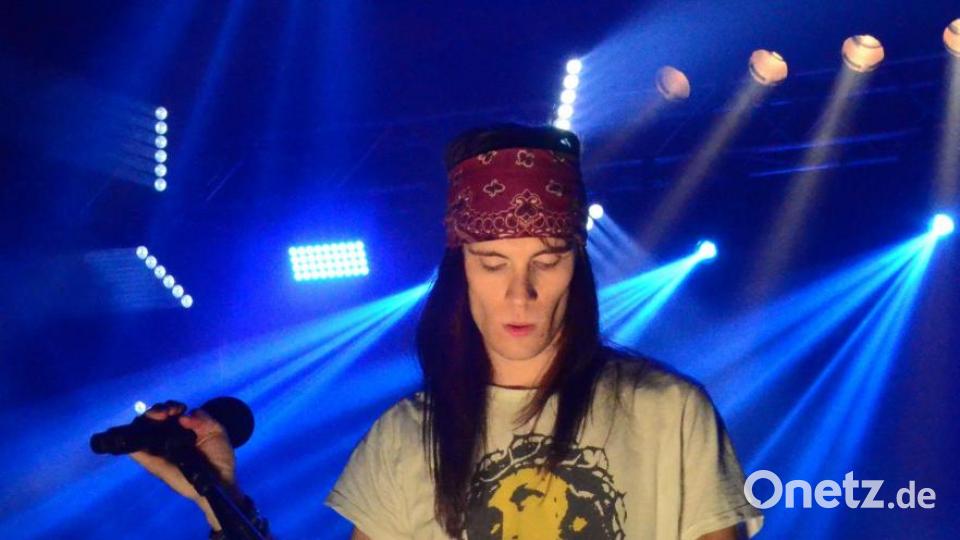 Voller Adrenalin. Clones of Rock mit der italienischen Guns&#039;n&#039;Roses-Tribute-Band &quot;Guns Celebration&quot;. Bild: Kunz