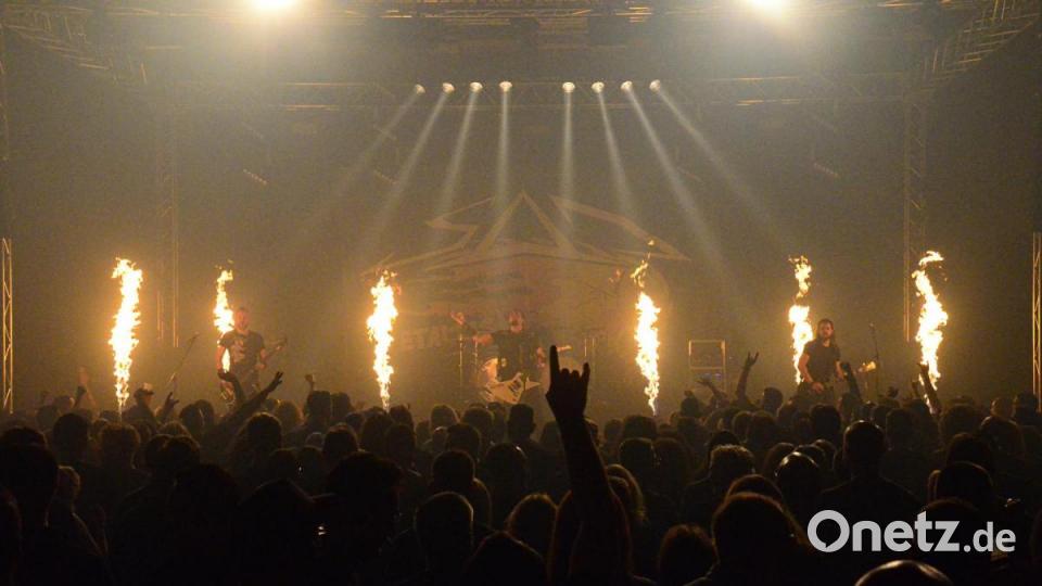 Die italienischen &quot;Metallica&quot;-Clones &quot;SAD&quot;. Bild: Kunz