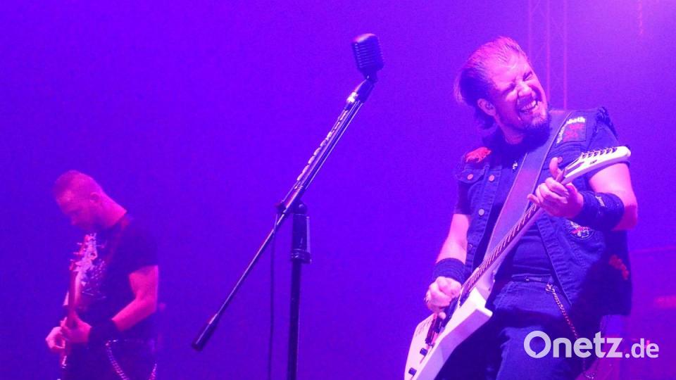 Die Metallica-Clones &quot;SAD&quot; aus Italien. Bild: Kunz