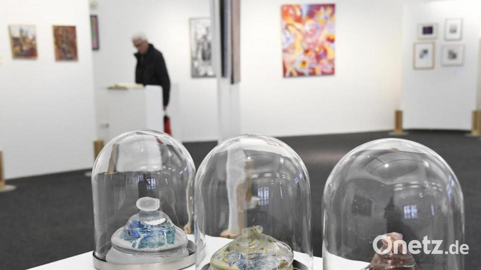 Aus der Ausstellung der Gruppe Amberger Künstler. Bild: Petra Hartl