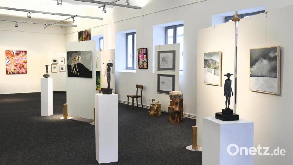 Aus der Ausstellung der Gruppe Amberger Künstler. Bild: Petra Hartl