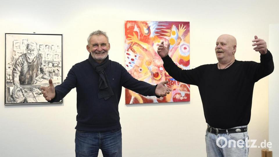 Aus der Ausstellung der Gruppe Amberger Künstler. Bild: Petra Hartl