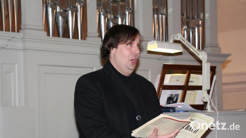 Schöne Bassstimmen hört man selten. Die Stimme von Marius Pöhnlein ist weich und kraftvoll, ohne aufgesetzt zu wirken. Bild: rpp