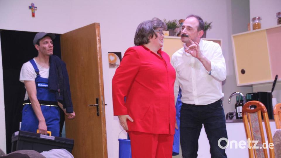 Theateraufführung bei der Kolpingsfamilie Oberviechtach. Bild: frd