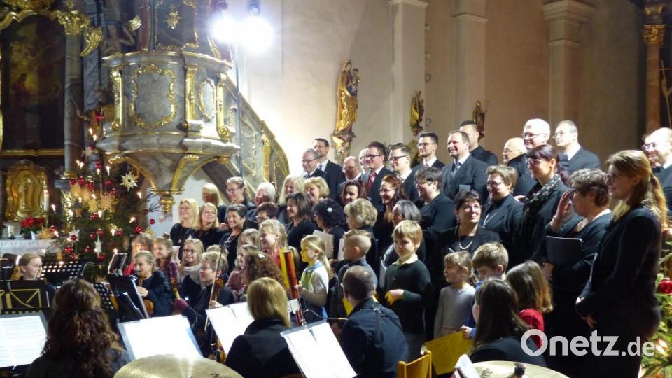 Das Weihnachtskonzert in Erbendorf. Bild: Holger Popp