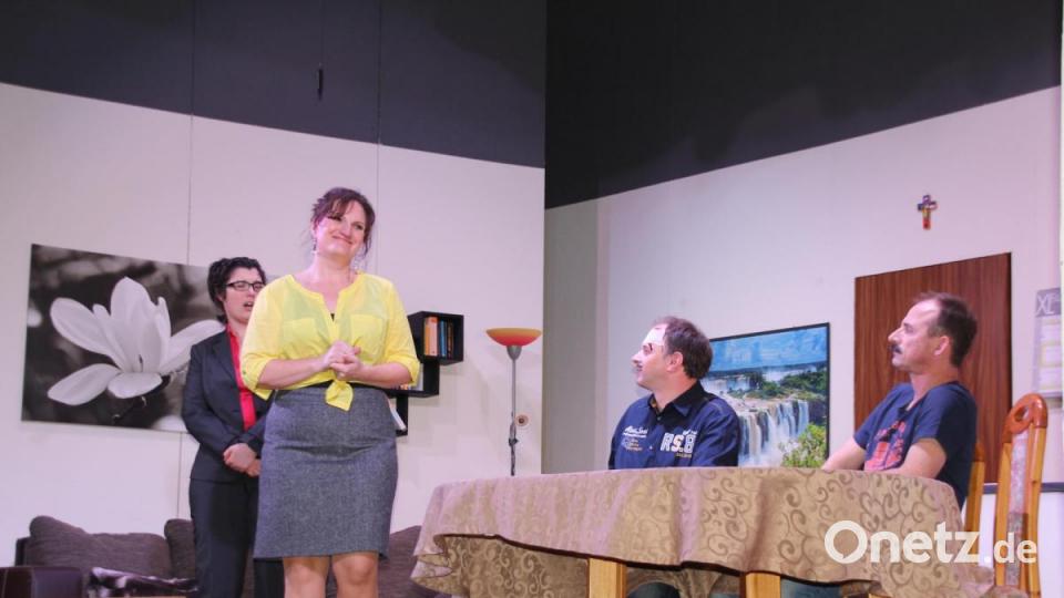 Theateraufführung bei der Kolpingsfamilie Oberviechtach. Bild: frd