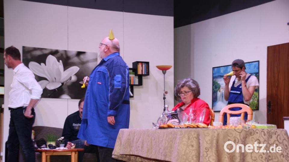 Theateraufführung bei der Kolpingsfamilie Oberviechtach. Bild: frd