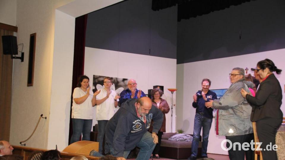 Theateraufführung bei der Kolpingsfamilie Oberviechtach. Bild: frd