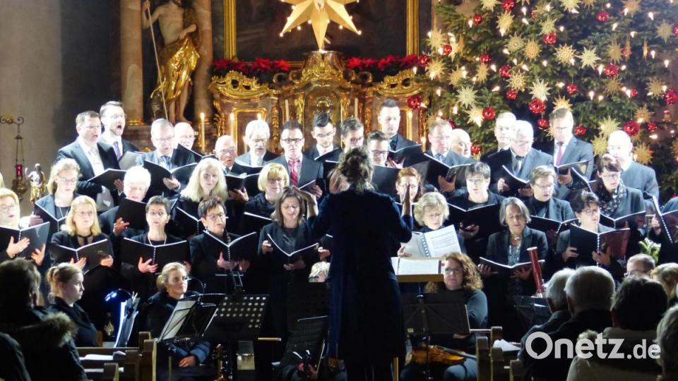 Das Weihnachtskonzert in Erbendorf. Bild: Holger Popp