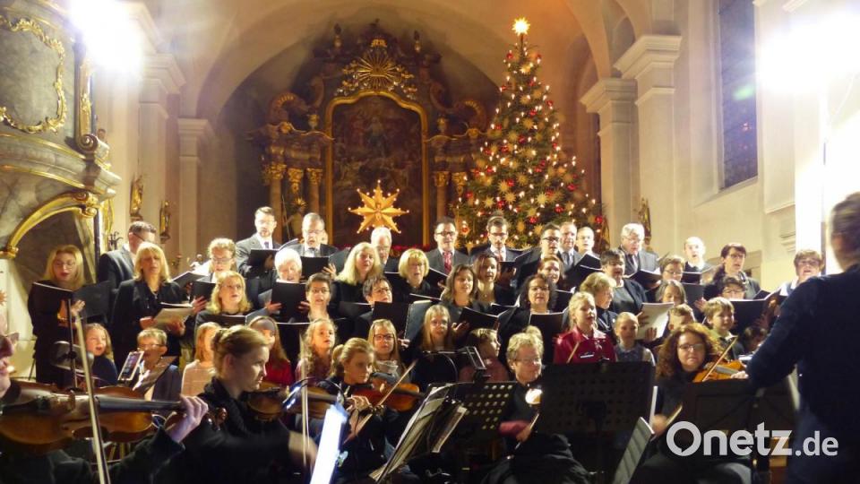 Das Weihnachtskonzert in Erbendorf. Bild: Holger Popp