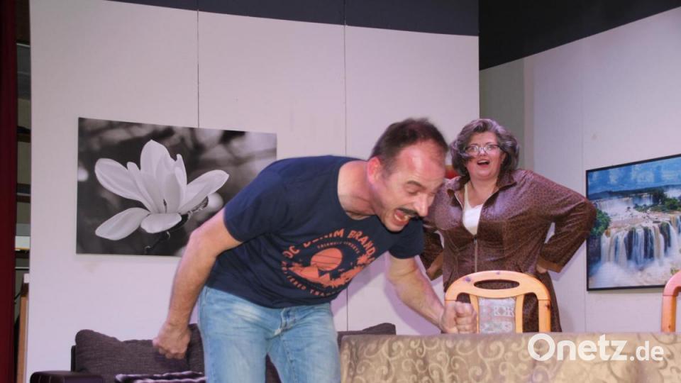 Theateraufführung bei der Kolpingsfamilie Oberviechtach. Bild: frd