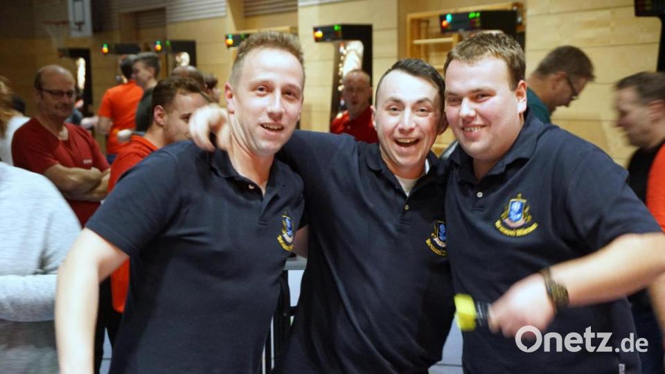 Das Siegerteam aus Warmensteinach von der Brauerei Hütten Bild: bkr