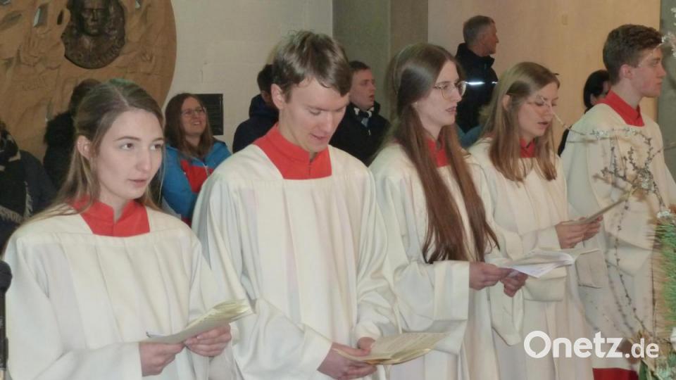 Ein Teil der Neunburger Ministranten. Bild: Portner