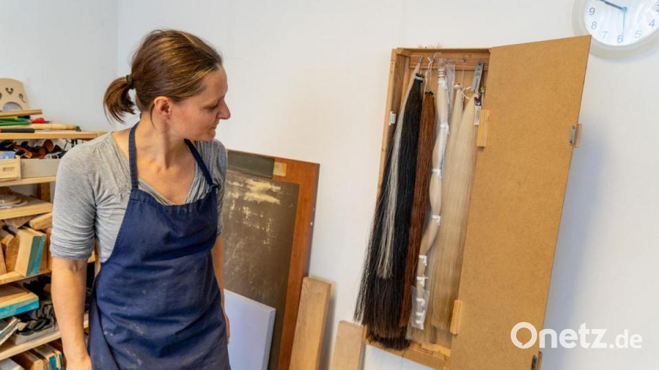 Werkstattbesuch bei Geigenbauerin Judith Bauer. Bild: Christian Gold