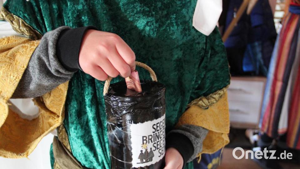 Spenden für die Kinder im Libanon. Bild: gri