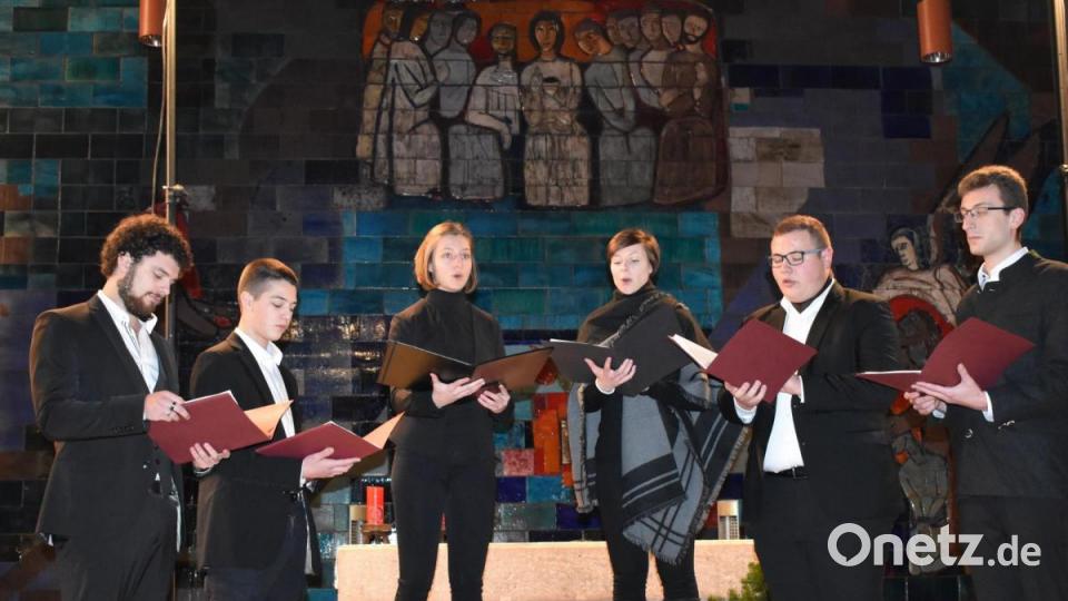 Das Vokal-Ensemble "Sound of Silence". Bild: rgr