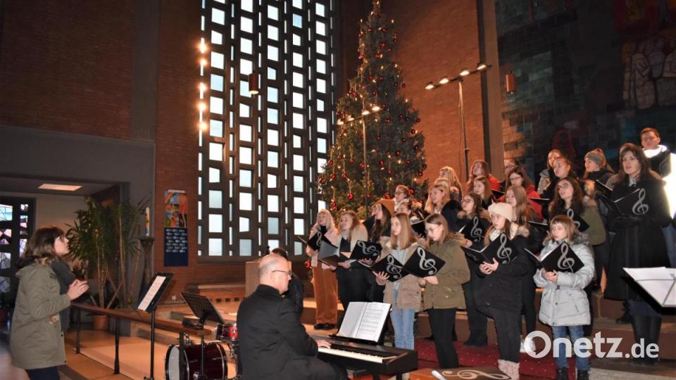 Der Jugendchor "Sin falta" ist ebenfalls zu hören. Bild: rgr